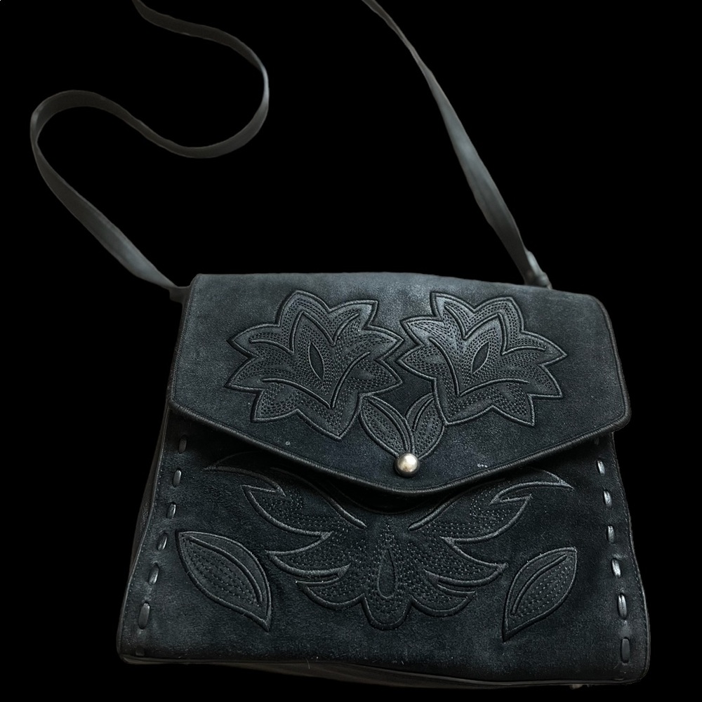 Sam Edelman Suede/Lather Bag